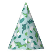 男の子のための恐竜の卵の誕生会の帽子 パーティーハット (裏面)