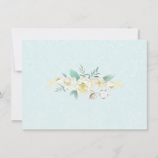 男の子のための献呈の宗教サンキューカード サンキューカード (裏面)