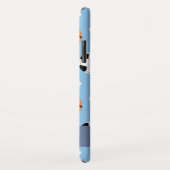 男の子のための球のスポーツがテーマのパターン Case-Mate iPhoneケース (裏面/右)