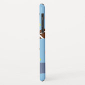 男の子のための球のスポーツがテーマのパターン Case-Mate iPhoneケース (裏面/左)