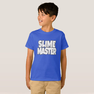 男の子のための粘着物のマスターのワイシャツ Tシャツ