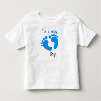 男の子のための赤ちゃんシャワーTシャツデザイン トドラーTシャツ