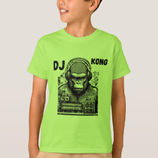 男の子のためのDjコングTシャツ Tシャツ
