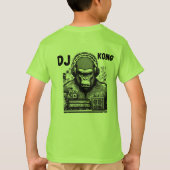 男の子のためのDjコングTシャツ Tシャツ (裏面)