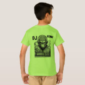 男の子のためのDjコングTシャツ Tシャツ (裏面フル)