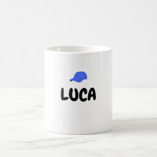 男の子のためのLuca Iパーソナライズされたマグカップ コーヒーマグカップ