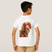 男の子のためのTシャツ Tシャツ (裏面フル)
