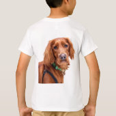 男の子のためのTシャツ Tシャツ (裏面)