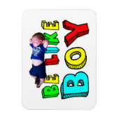 男の子のようである マグネット (縦)