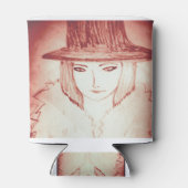 男の子のような女の子 缶クーラー (裏面)