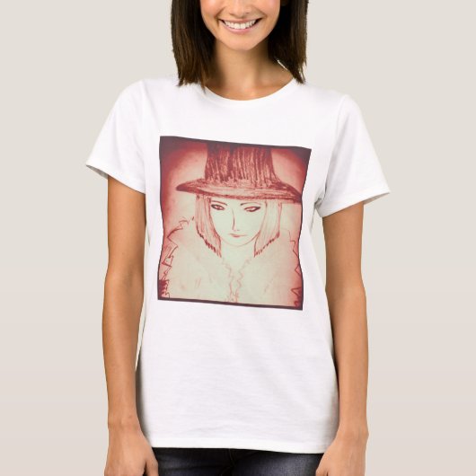男の子のような女の子 Tシャツ (正面)