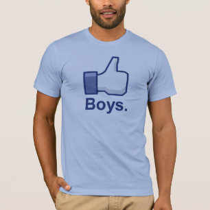 男の子のように Tシャツ