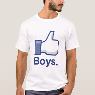 男の子のように Tシャツ