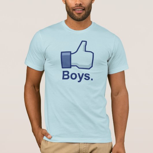 男の子のように Tシャツ (正面)