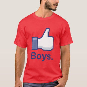 男の子のように Tシャツ