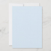 男の子のウサギマスク バーチャルベイビーシャワー 招待状 (裏面)