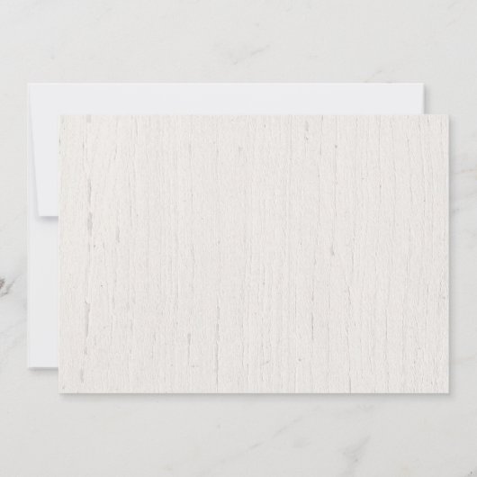 男の子のウッドランド動物の最初の誕生日の写真1 招待状 (裏面)