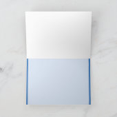 男の子のカード 案内状 (内部)