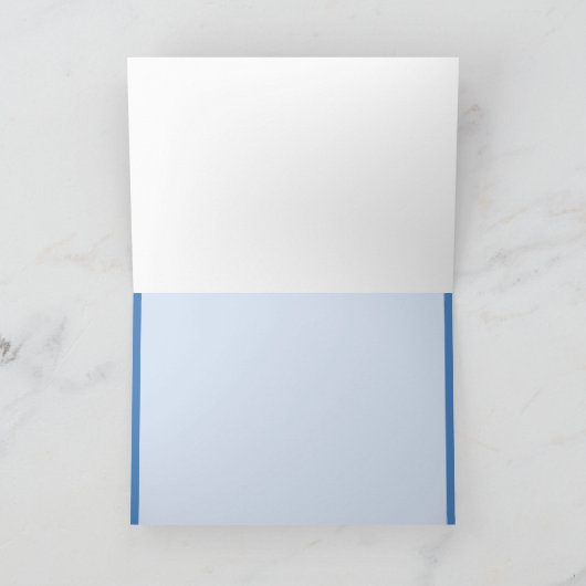 男の子のカード 案内状 (内部)