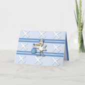 男の子のカード 案内状 (正面)