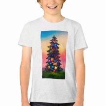 男の子のクリスマスTシャツ