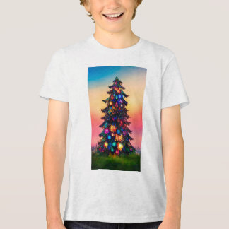 男の子のクリスマスTシャツ トライブレンドTシャツ