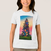 男の子のクリスマスTシャツ トライブレンドTシャツ (正面)