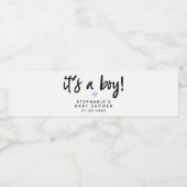 男の子のシャワーだ ペットボトルラベル (シングルラベル)