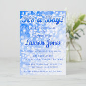 男の子のシャワー招待状 招待状 (スタンド正面)