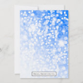 男の子のシャワー招待状 招待状 (裏面)