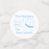 男の子のジェンダーの暴露だ コンフェッティ (スモール正面)