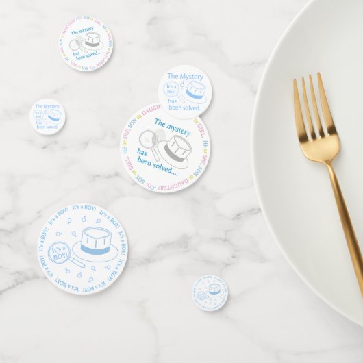 男の子のジェンダーの暴露だ コンフェッティ (グループ)