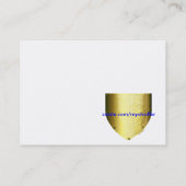 男の子のテレホンカードのテンプレート コーリングカード (裏面)