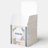 男の子のテーマの赤航海のちゃんシャワーを浴びる フェイバーボックス (オープン)