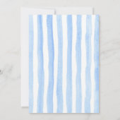 男の子のドーナツ スプリンクラー シャワー招待状 招待状 (裏面)