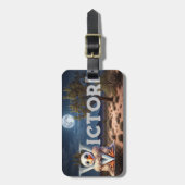 男の子のハゲワシのラゲッジタグ ラゲッジタグ (正面縦)