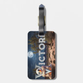 男の子のハゲワシのラゲッジタグ ラゲッジタグ (裏面縦)