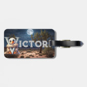 男の子のハゲワシのラゲッジタグ ラゲッジタグ (裏面横)