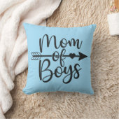 男の子のパーソナライズされたママ クッション (ブランケット)