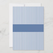 男の子のヒゲ 赤ちゃん歓迎会のお誘い 招待状 (裏面)