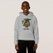 男の子のフード付とスウェットシャツ (正面フル)