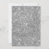 男の子のベビーはベビーシャワーの招待状を振りかけます 招待状 (裏面)