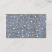 男の子のベビーシャワーの招待状のための登録の挿入物 エンクロージャーカード (裏面)