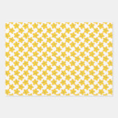 男の子のベビーシャワー包装紙セット3 ラッピングペーパーシート (正面3)