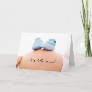 男の子のベビー案内とシャワーの招待 招待状