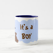 男の子のマグカップだ ツートーンマグカップ (中央)