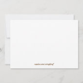 男の子のローラースケートで滑るの誕生会 招待状 (裏面)