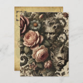 男🩸の子の仕事 – ゴシックビクトリアン シーズンポストカード (正面/裏面)