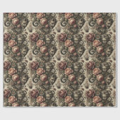 男🩸の子の仕事 – ゴシックビクトリアン ラッピングペーパー (フラット)