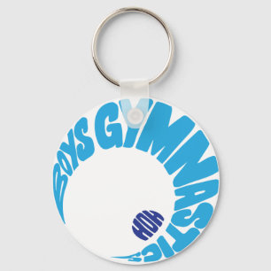 男の子の体操Keychain キーホルダー